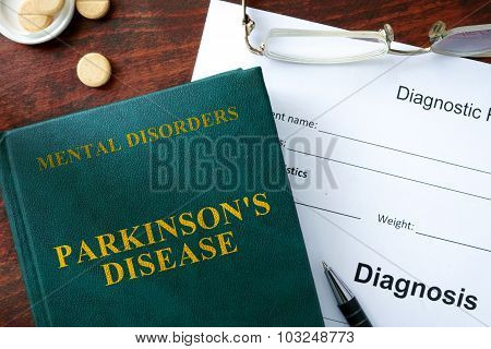 Parkinson's disease concept.