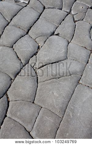 Jurassic Period Lias Stone On Doniford Beach, Exmoor, Uk