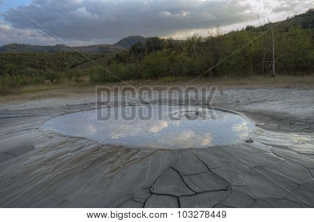 Reflecting Volcano