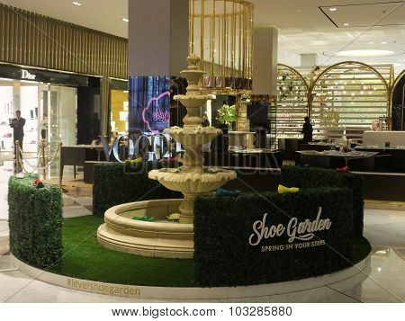 Shoe Garden at Dubai Mall in Dubai, UAE