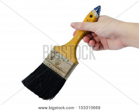 Hand With Brush