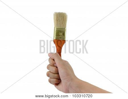 Hand With Brush