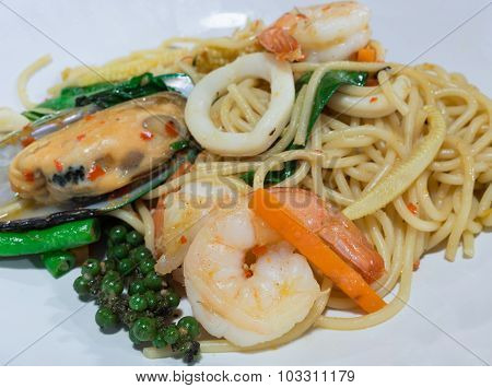 Spaghetti Sauce Drunken Shrimp,shrimp Focus