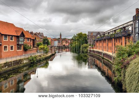 Cloudy Day In Norwich
