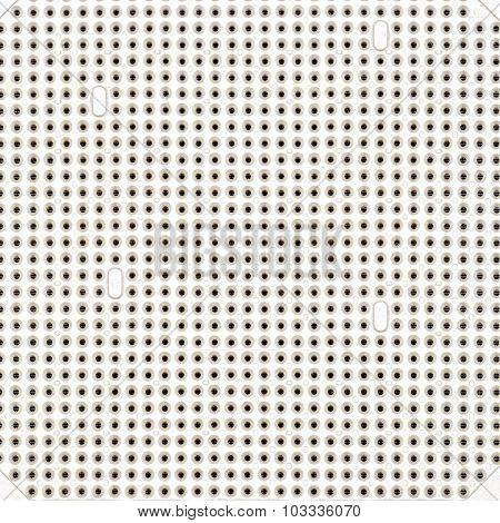 A processor socket, a background or texture