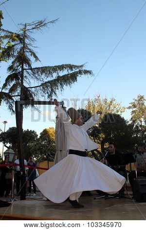 The dance Whirling Dervishes is called Sema