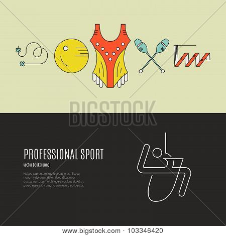 Gymnastics Flyer Concept