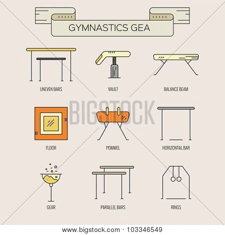 Gymnastics Icons