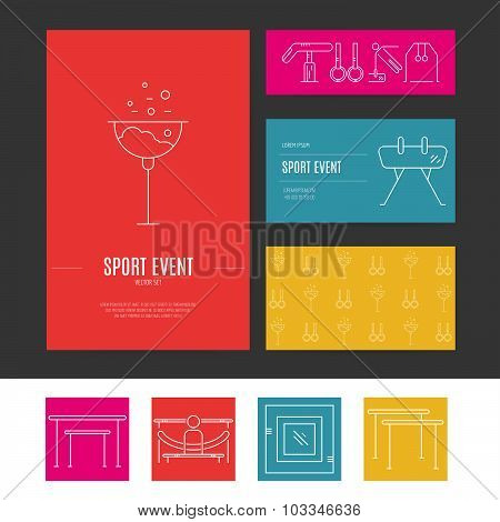 Gymnastics Business Identity