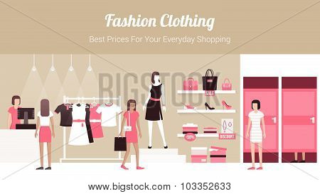 Fashion Clothing Store