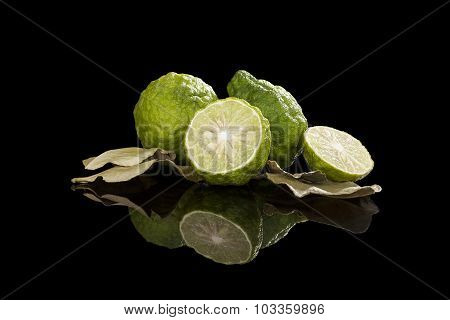Luxurious Bergamot Background.