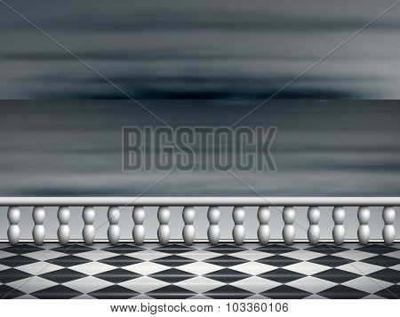The Terrace And The Sea