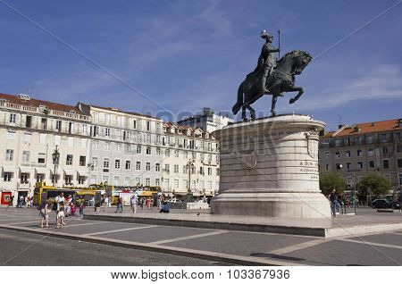 Equestrian Statue Of King John I