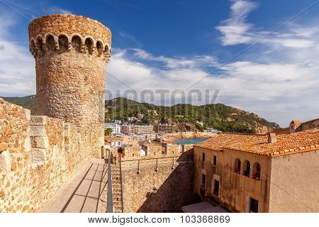 Tossa de Mar. Old Fortress.