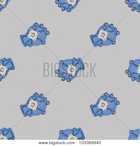 Pattern of spare part water pump