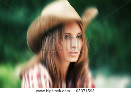 Sexy Cowgirl.