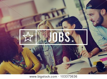 Jobs Employment Career Occupation Application Concept