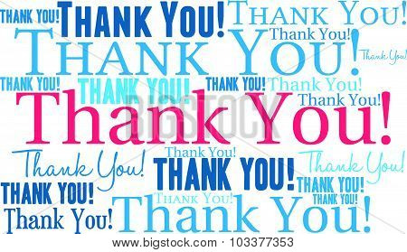 Thank You Word Cloud