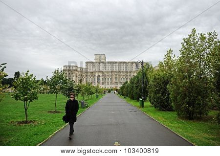Palace Of Parliament In Bucharest