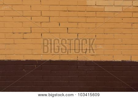 Colorful Grunge Brick Wall Texture.
