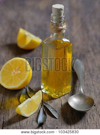 Liver Detox With Olive Oil And  Lemon Fruits