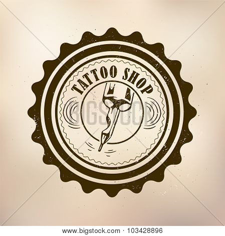 retro style tattoo shop