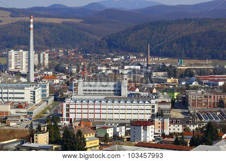Industrial Part of Town Trencin