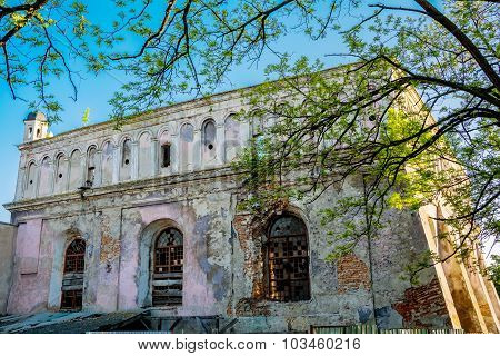 Synagogue In Zhovkva Lviv Region