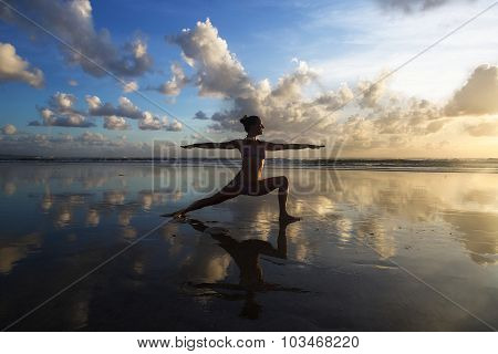 Yoga On The Beach