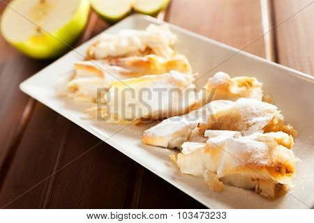 Bulgarian Banitza With Lokum And Apples