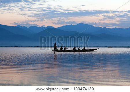 Inle Lake In Shan State, Myanmar