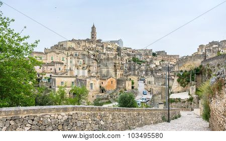 Ancient Town Of Matera, Basilicata, Italy
