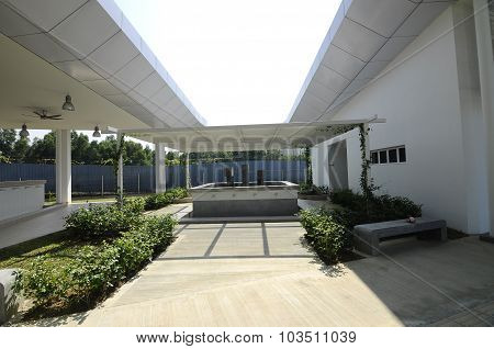Ablution of Ara Damansara Mosque in Selangor, Malaysia