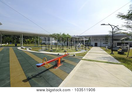 Children Playground at Ara Damansara Mosque in Selangor, Malaysia