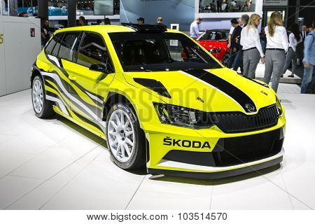 2015 Skoda Fabia R5