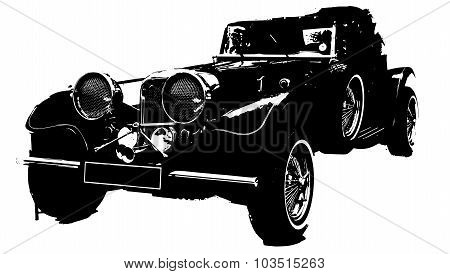 Retro car