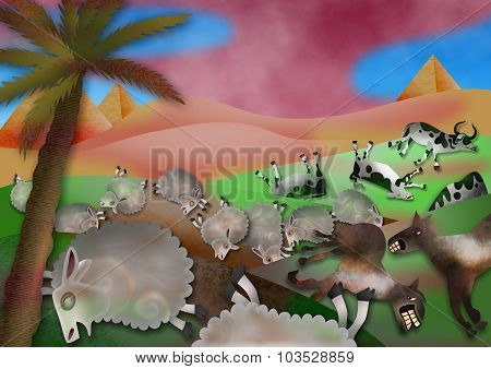 The Plague of Livestock