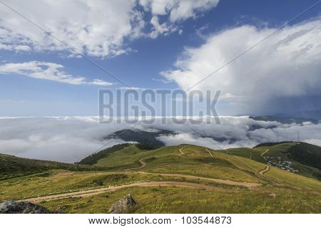 The Blacksea Mountains In Turkey