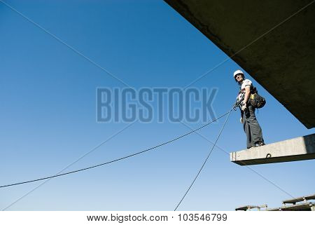 Extreme sports Ropejumping