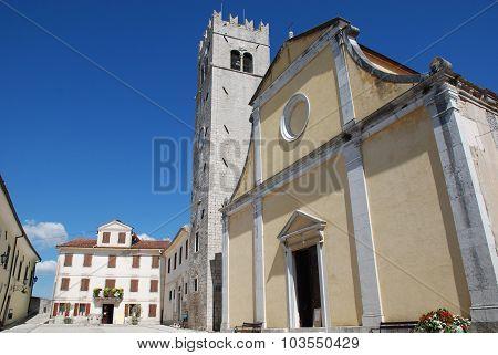 Saint Stephens Church In Motovun