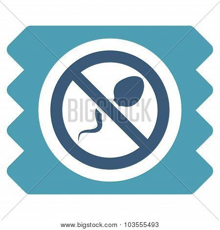 Spermicide Condom Icon
