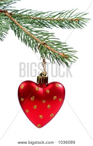 Decorazione di Natale appeso su un albero