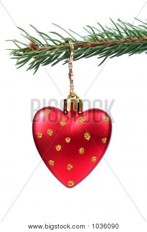 Decorazione di Natale appeso su un albero