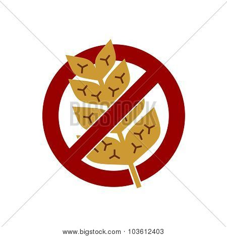 Gluten Free Vector Label Sign