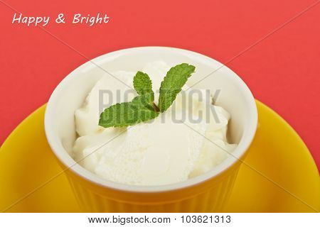 White Ice Cream