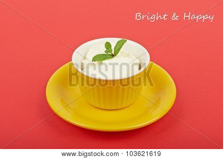 White Ice Cream
