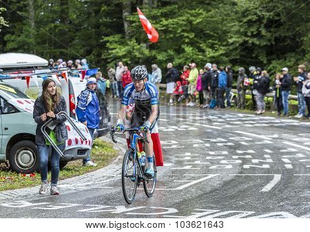 The Cyclist Zakkari Dempster - Tour De France 2014