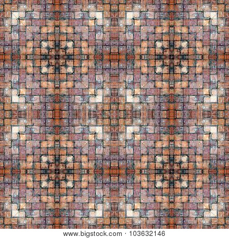 Seamless Wooden Pattern, Aged Floor Tiles