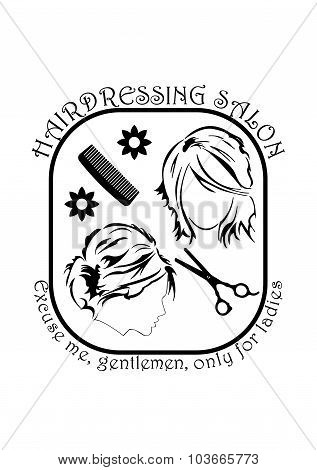 Hairdressing Salon Sign