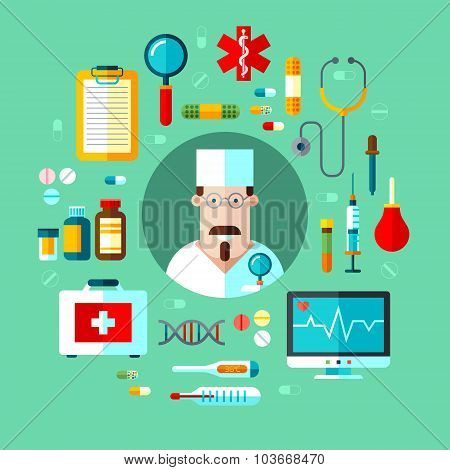 Medicine Icon Set